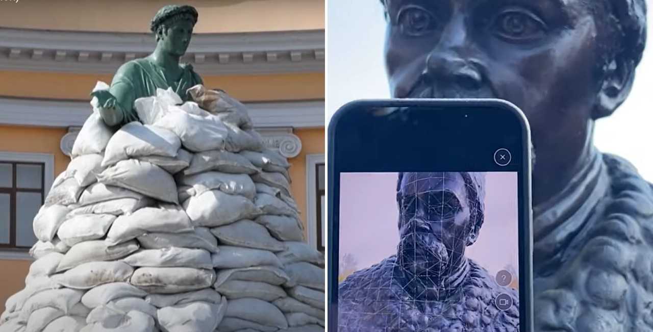 Ukrajinci skenuju pamiatky