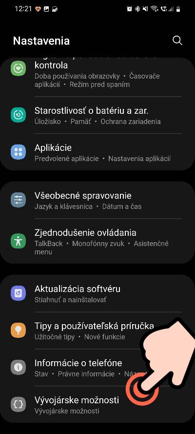 Vyvojarske nastavenia Samsung_4