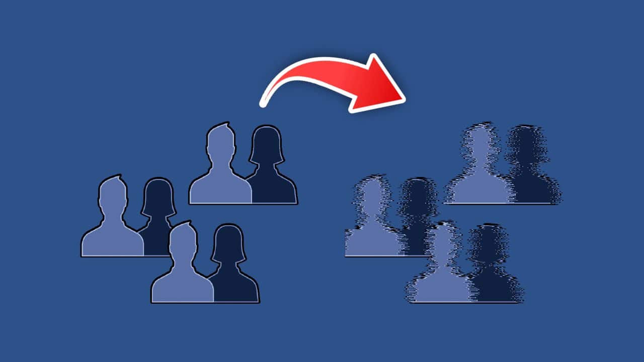 ako skryt priatelov na facebooku