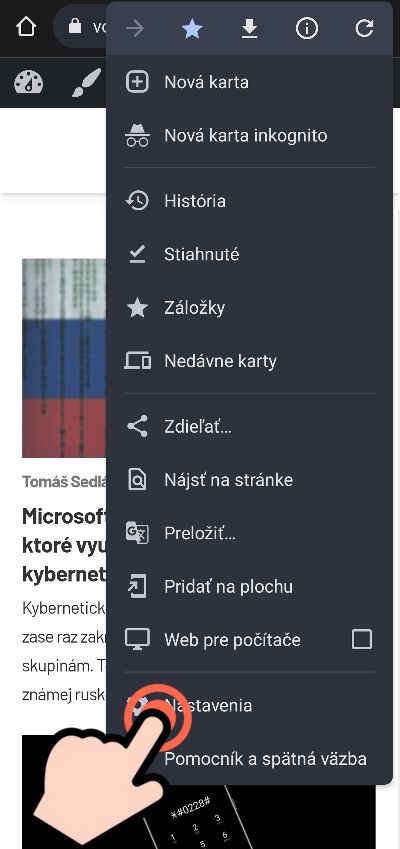 ako zmenit DNS chrome 100_navod