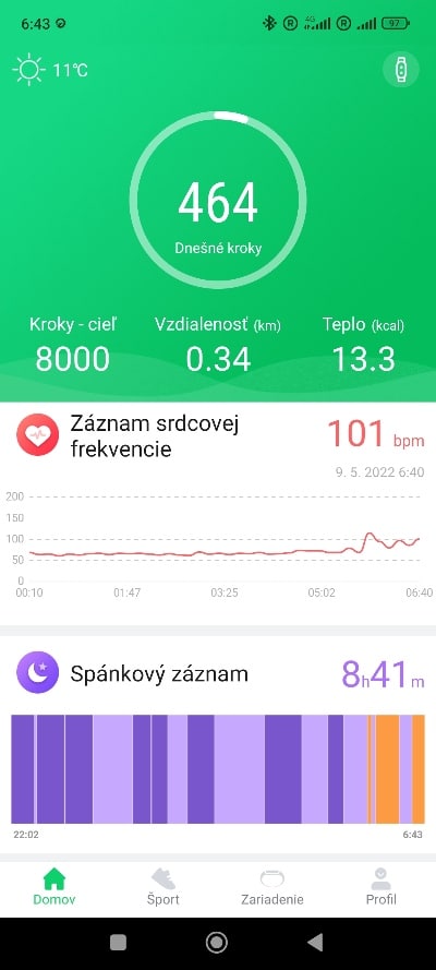 GloryFit appka
