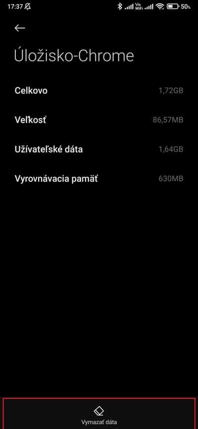 cache chrome