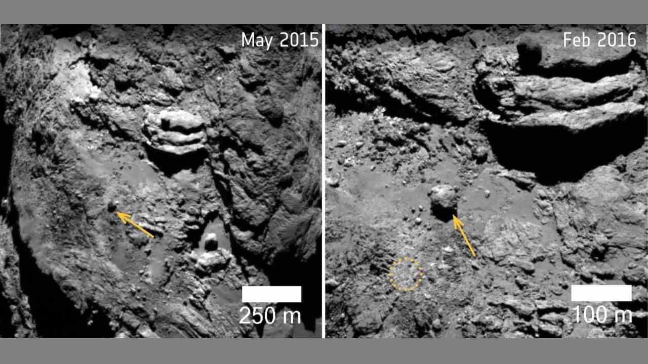 sonda rosetta kometa 67P