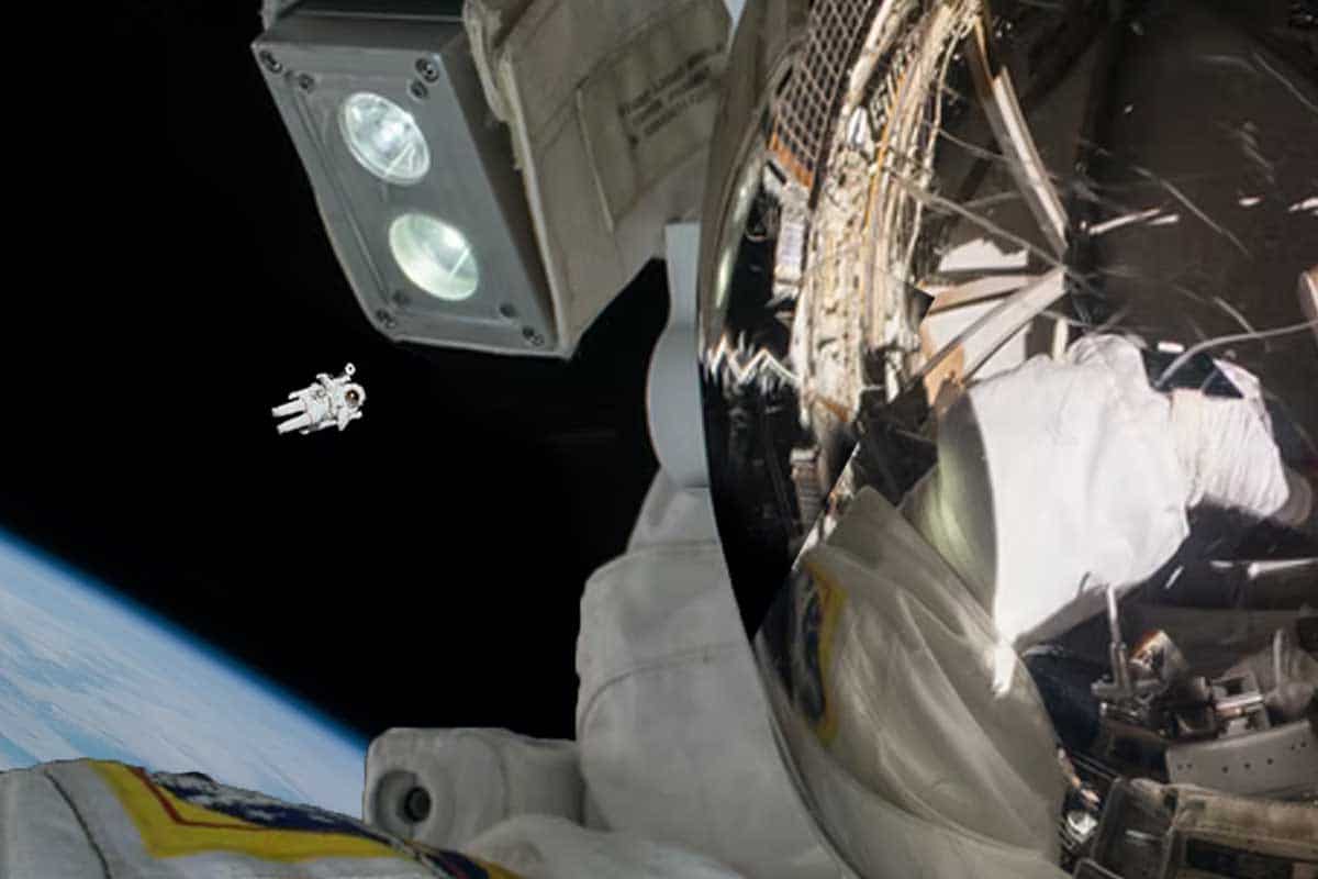 Mozog astronautov prechádza vo vesmíre výraznými zmenami
