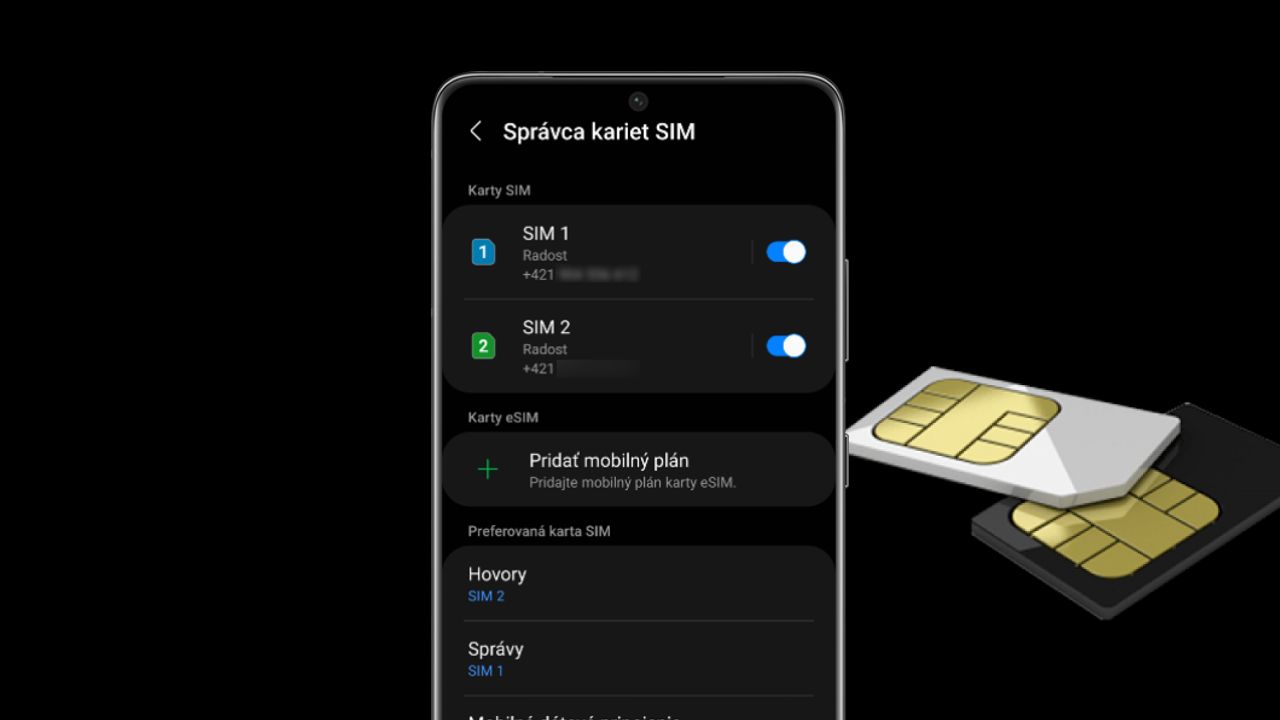 DUAL SIM smartfon