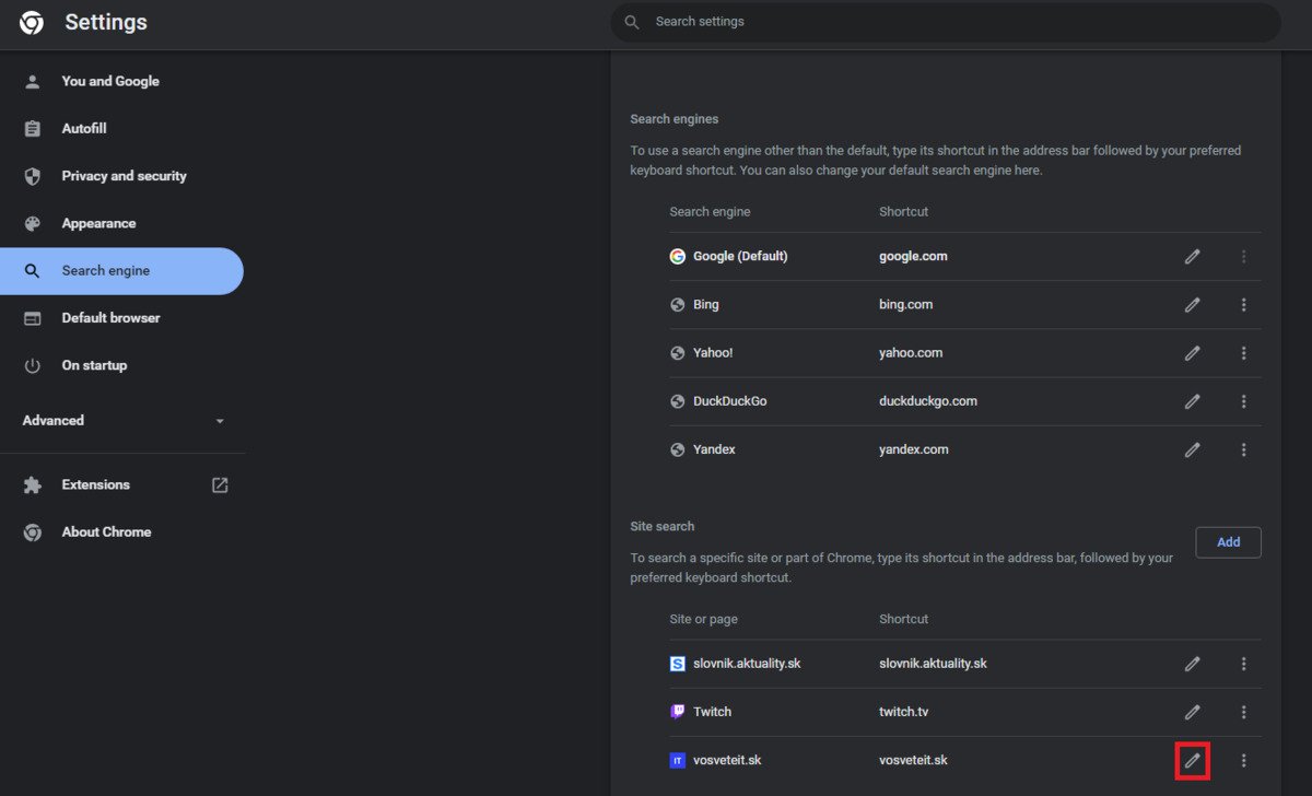 chrome omnibox skratky