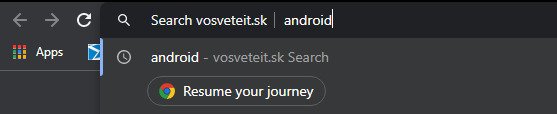 chrome vyhľadávanie omnibox 2