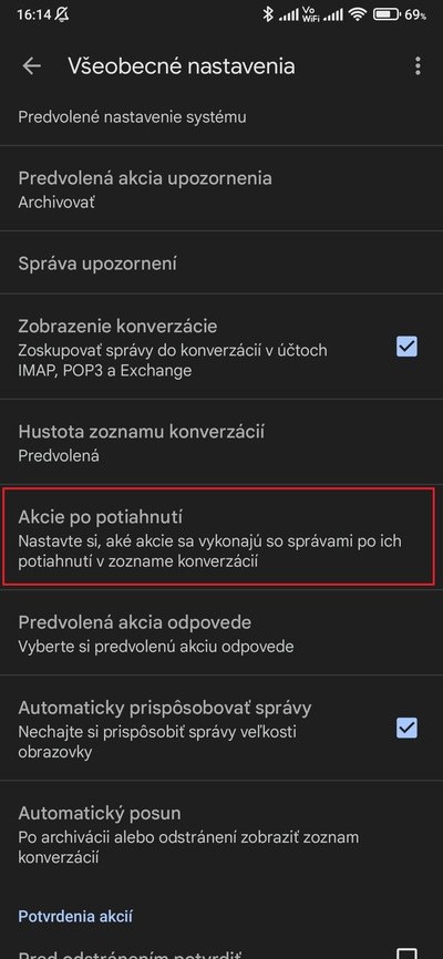 gmail akcie po potiahnutí 1