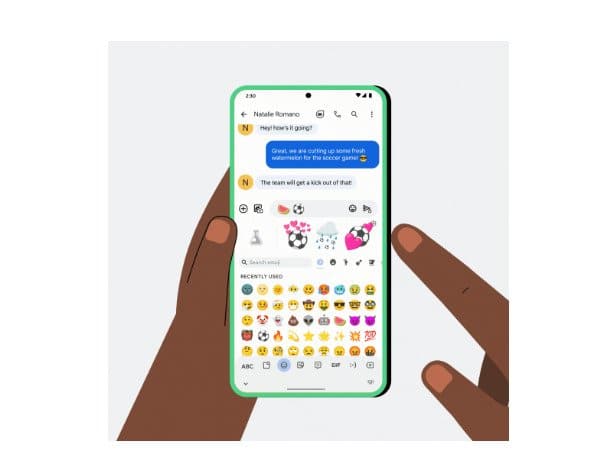 nové emoji nálepky