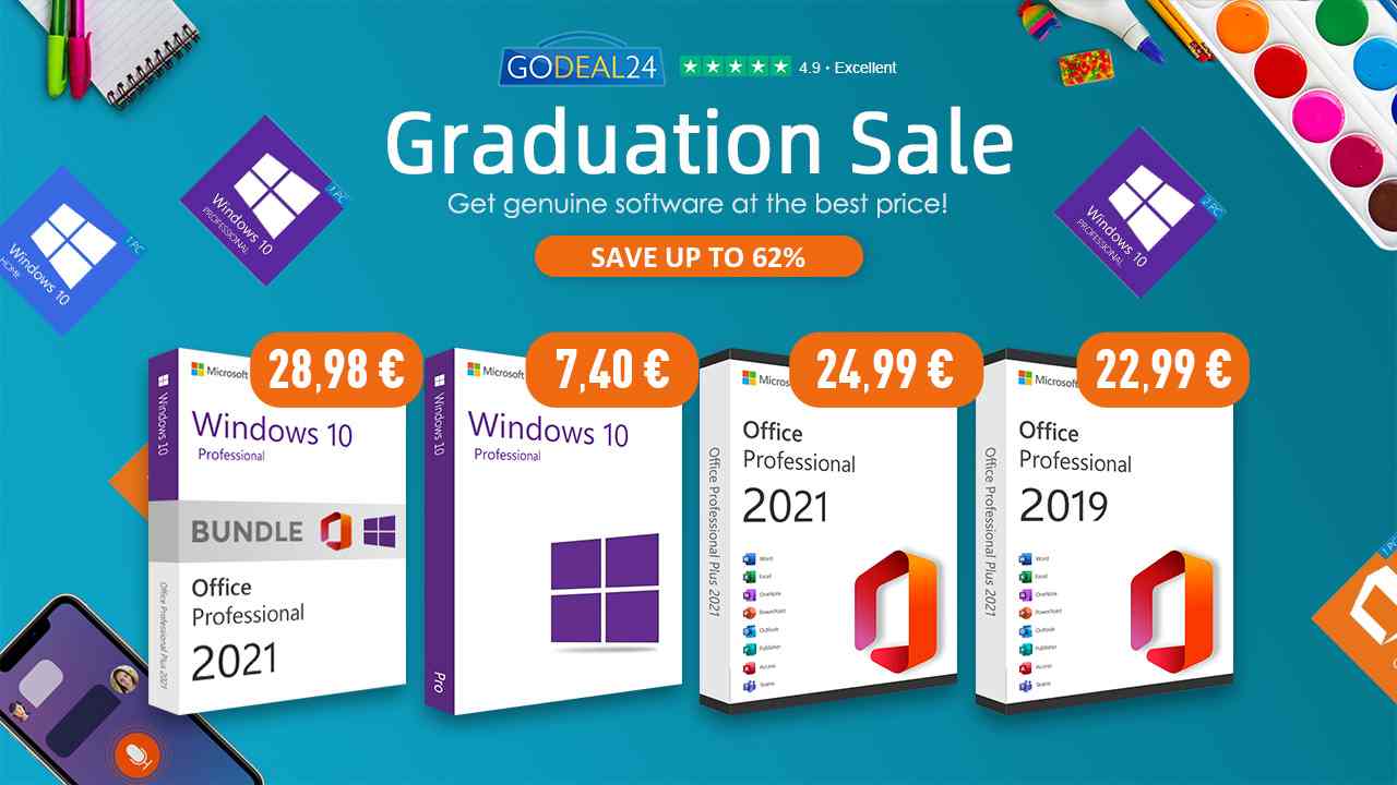 softver Microsoft Office a Windows Godeal