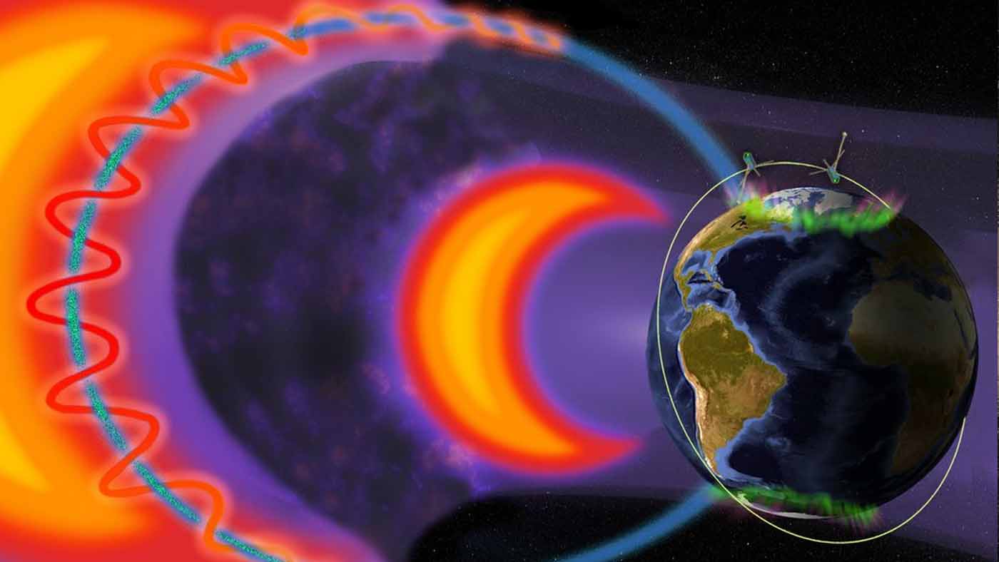 Nebezpečný elektrónový dážď môže prenikať do atmosféry našej planéty