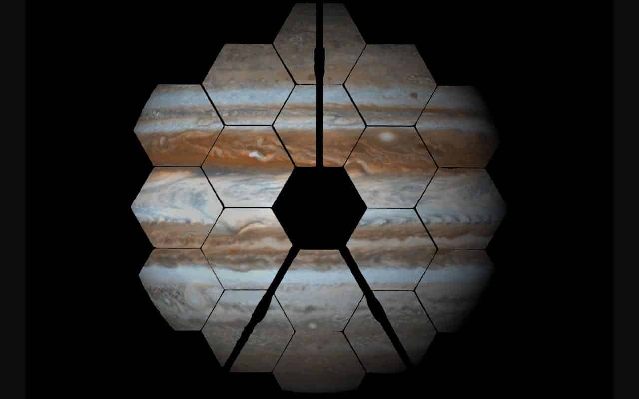 Teleskop Jamesa Webba nenápadne odfotil planétu Jupiter