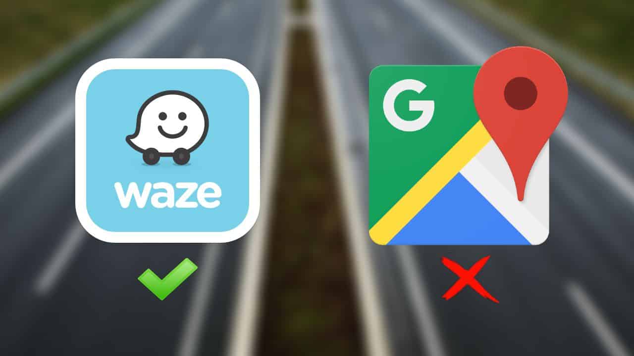 Waze a Google Mapy
