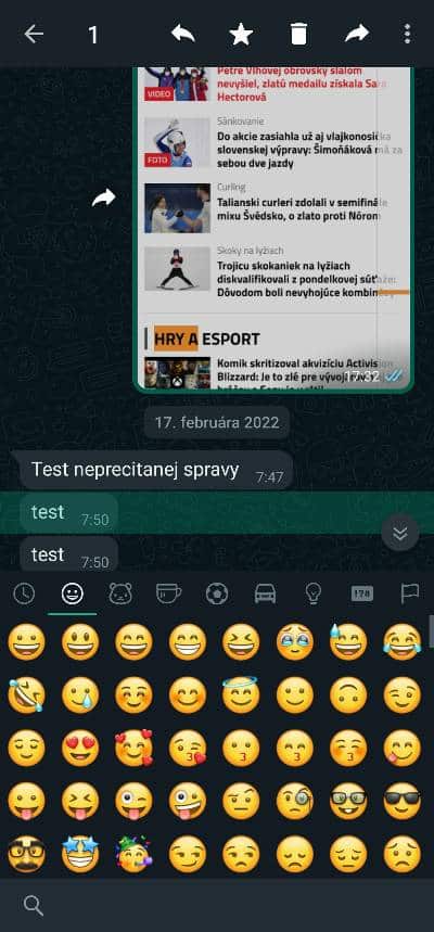 WhatsApp reakcie emoji_nove moznost_2