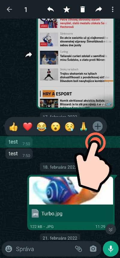 WhatsApp reakcie emoji_nove moznosti