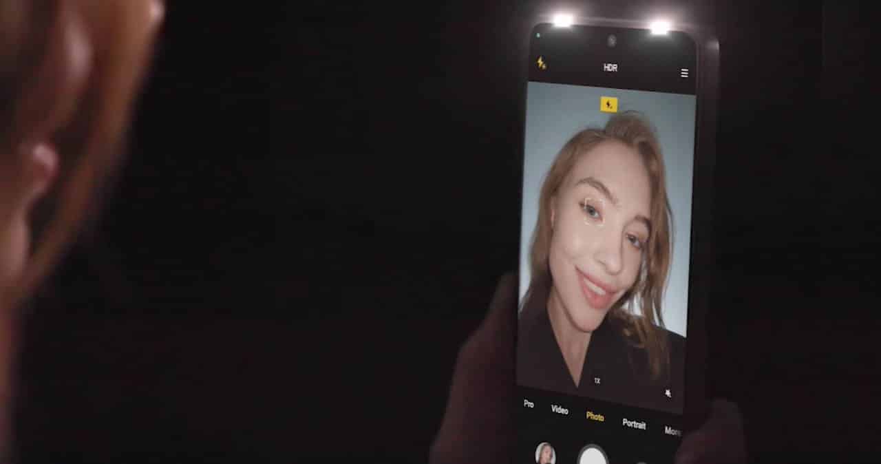 Xiaomi 12 Lite selfie LED