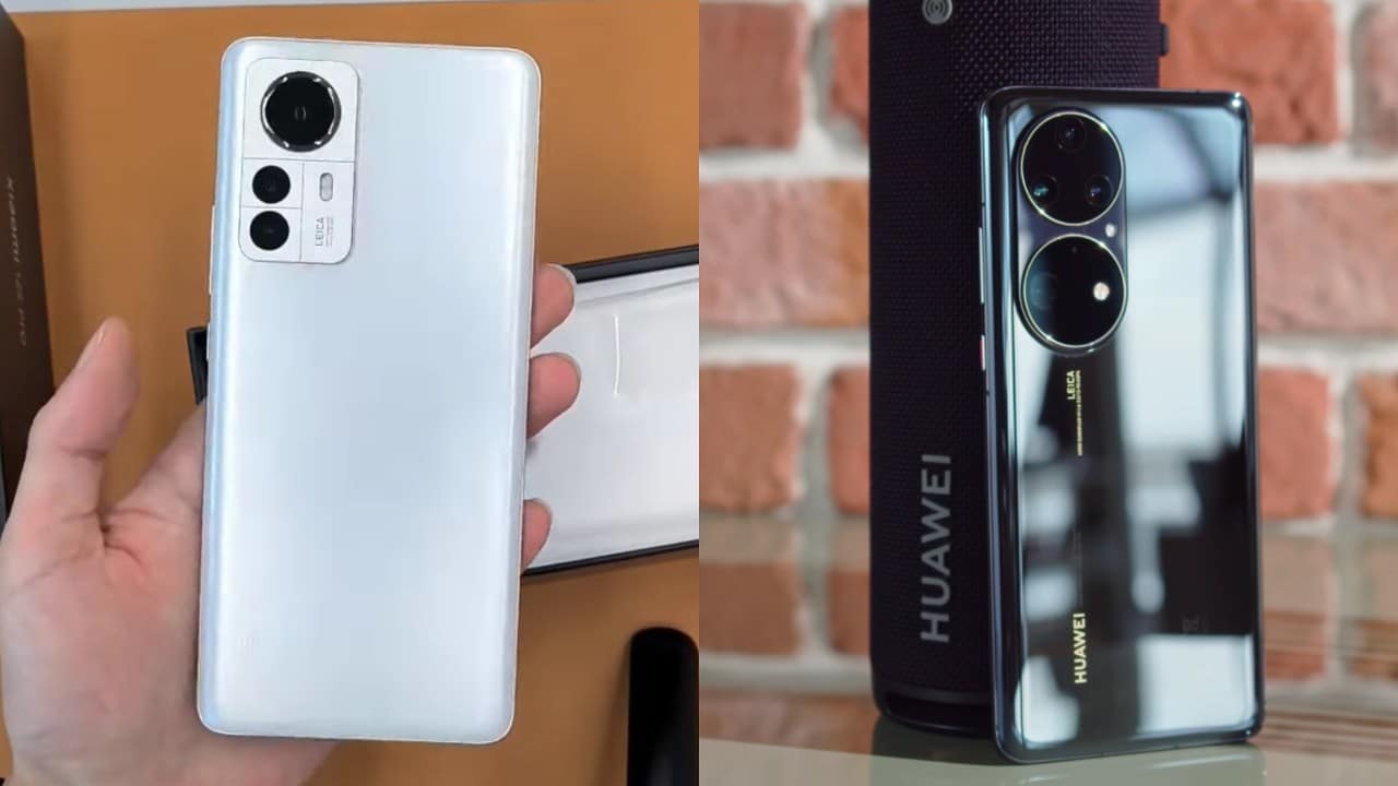 Xiaomi 12S Pro : Huawei P50 Pro