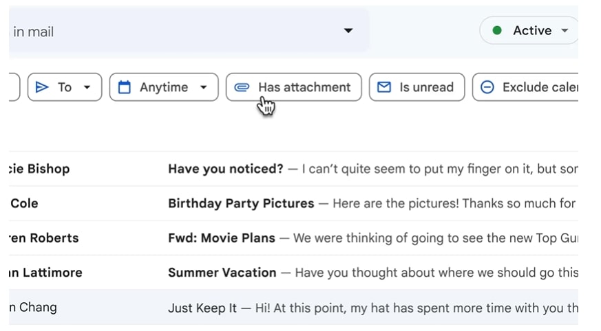 gmail pokročilé vyhľadávanie