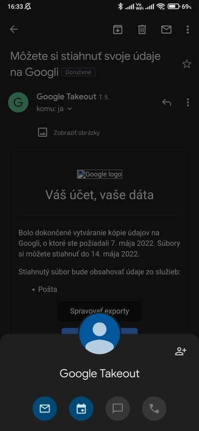 gmail profil druhej osoby