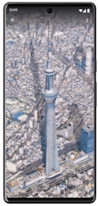 google maps pohľad z výšky