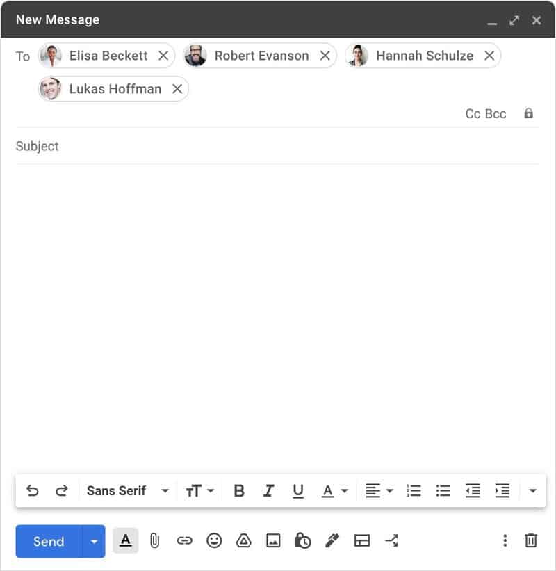 novy vzhlad gmailu_vzhlad editra sprav