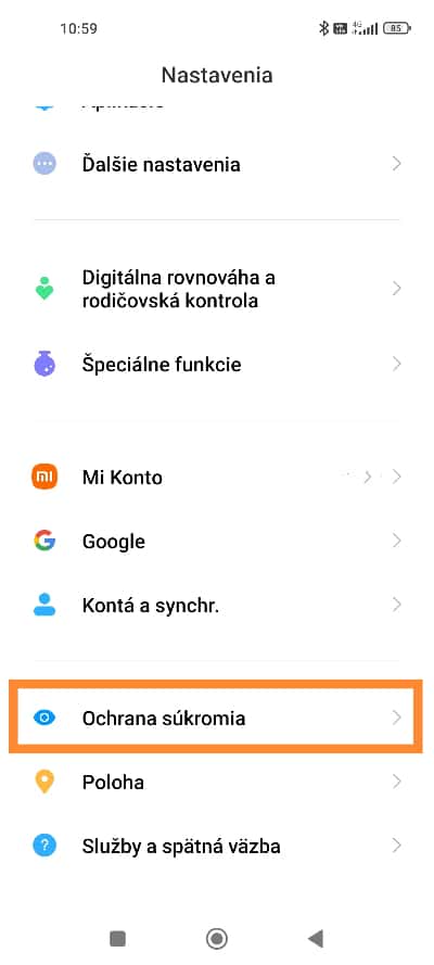 panel na ochranu súkromia povolenia aplikácie