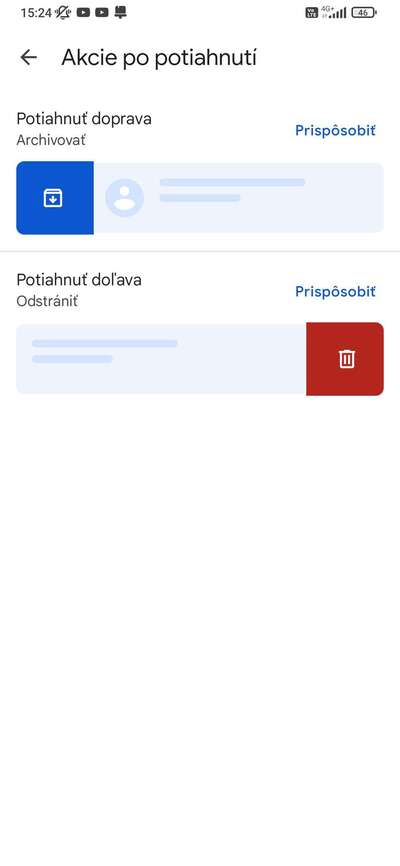 akcie po potiahnutí Správy