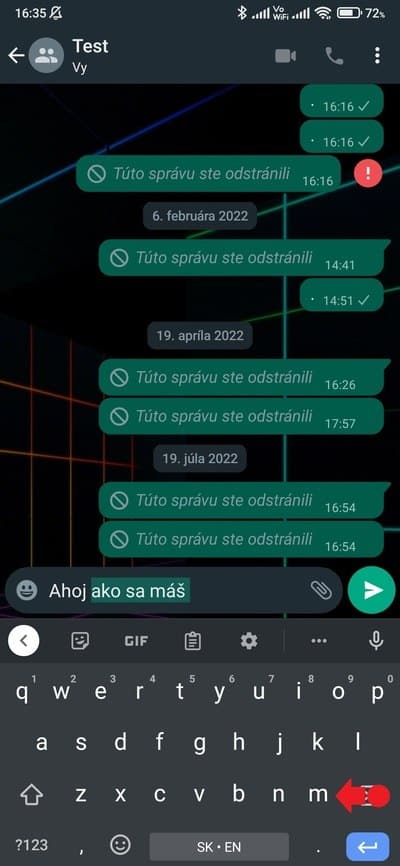 gboard mazanie