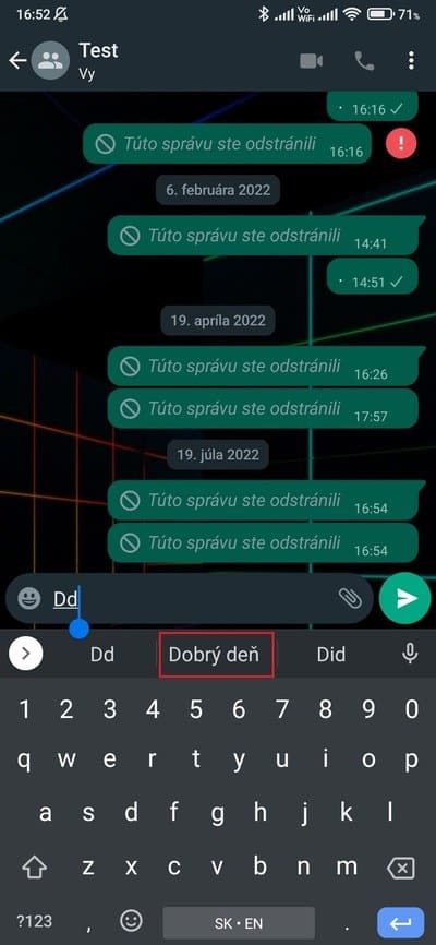 gboard skratka 2