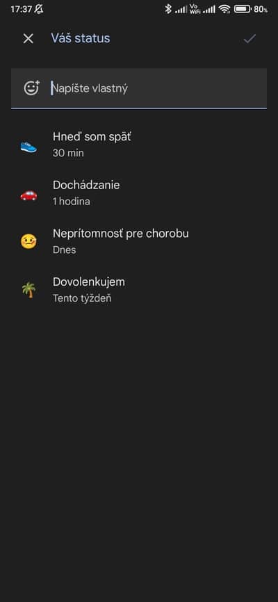 gmail status