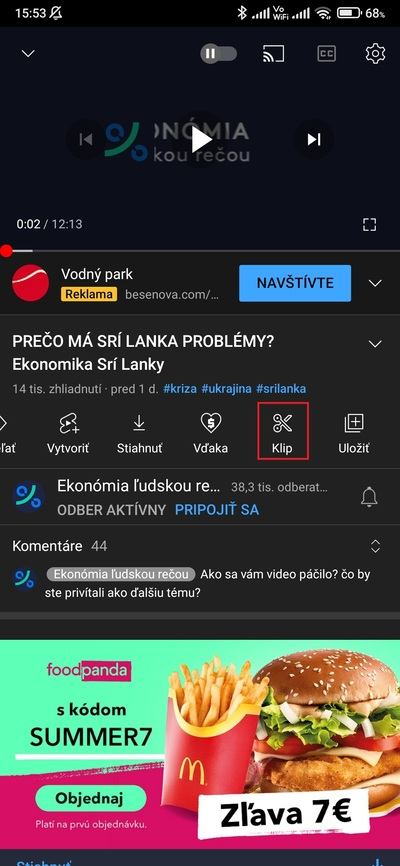 youtube klip 1