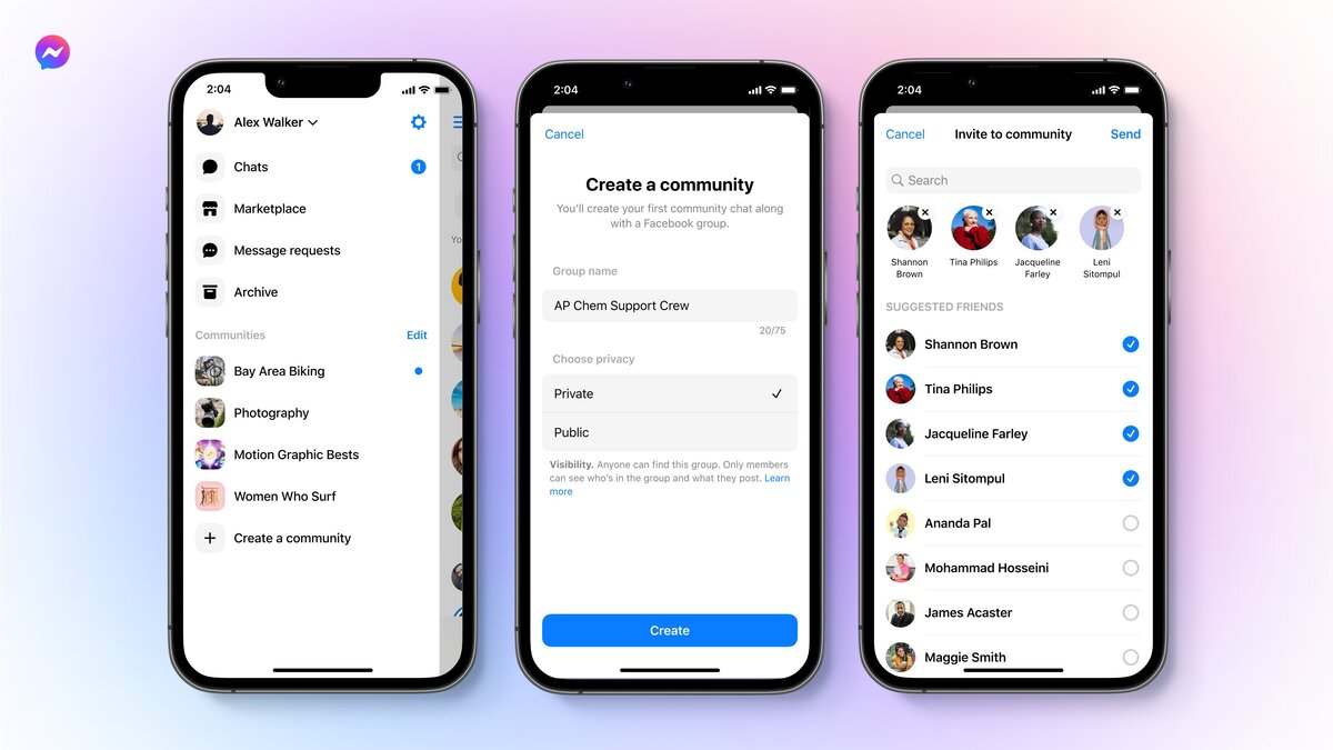 Facebook komunitne cety