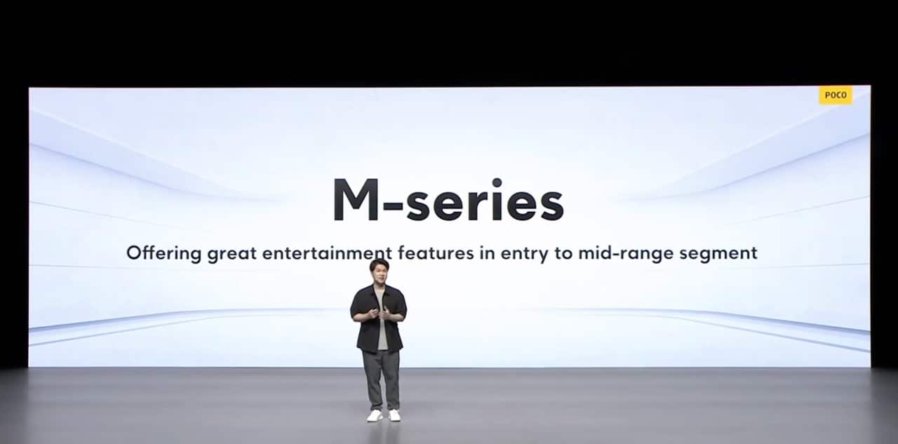 Poco M5 a M5s launch