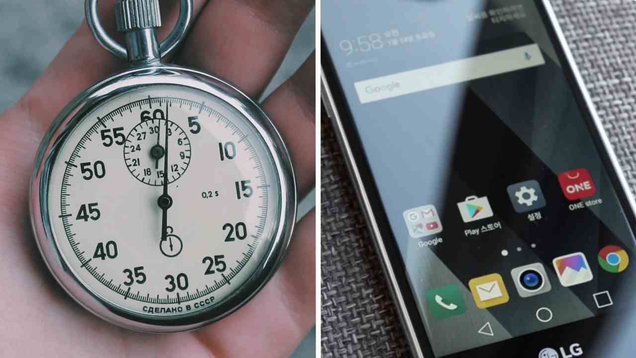 cas straveny pred obrazovkou smartfonu