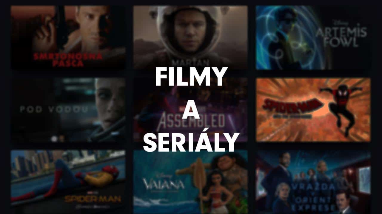 Výber filmov a seriálov Disney+