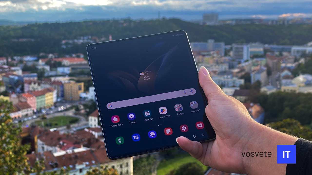 Samsung Galaxy Z Fold 4 displej
