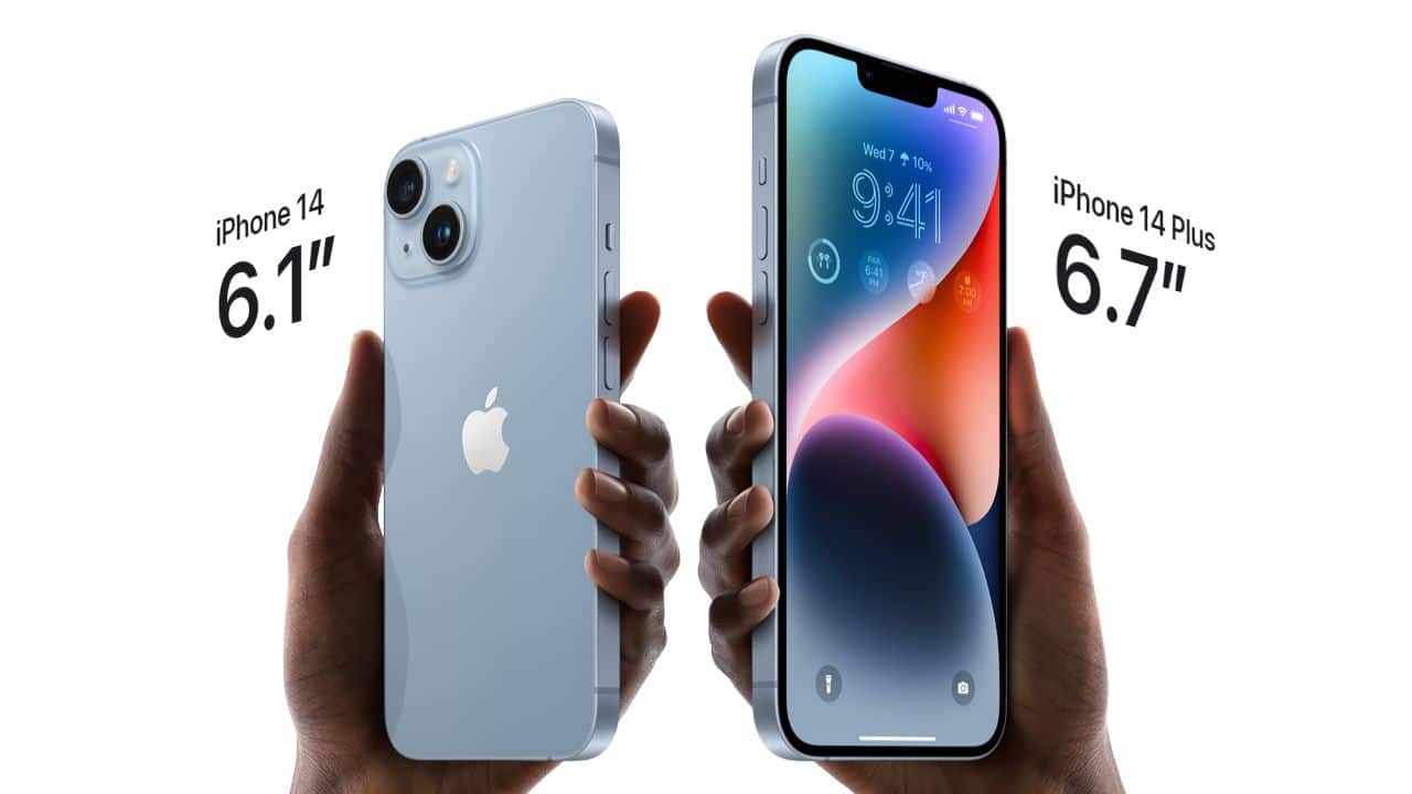 iPhone 14 a iPhone 14 Plus
