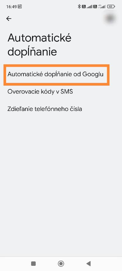 Heslá Google Smart Lock