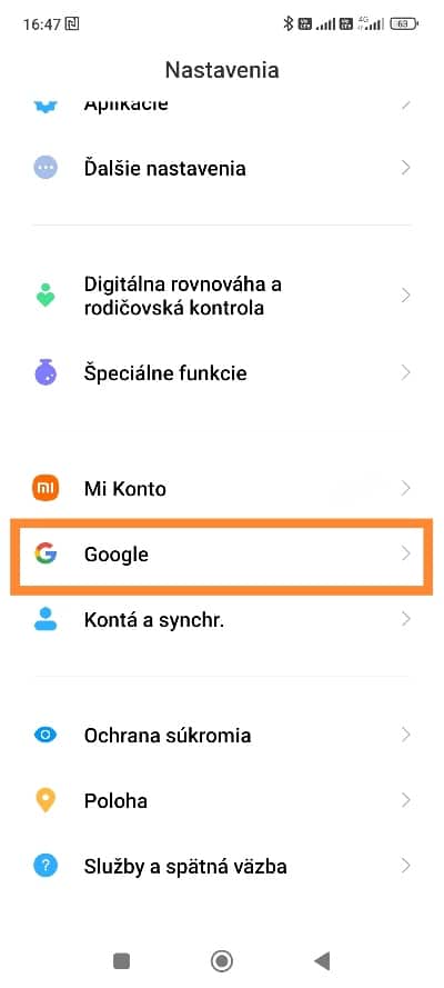 Heslá Google Smart Lock