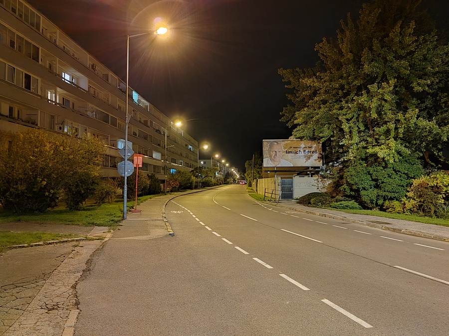 Honor 70 fotky vzorky noc (2)
