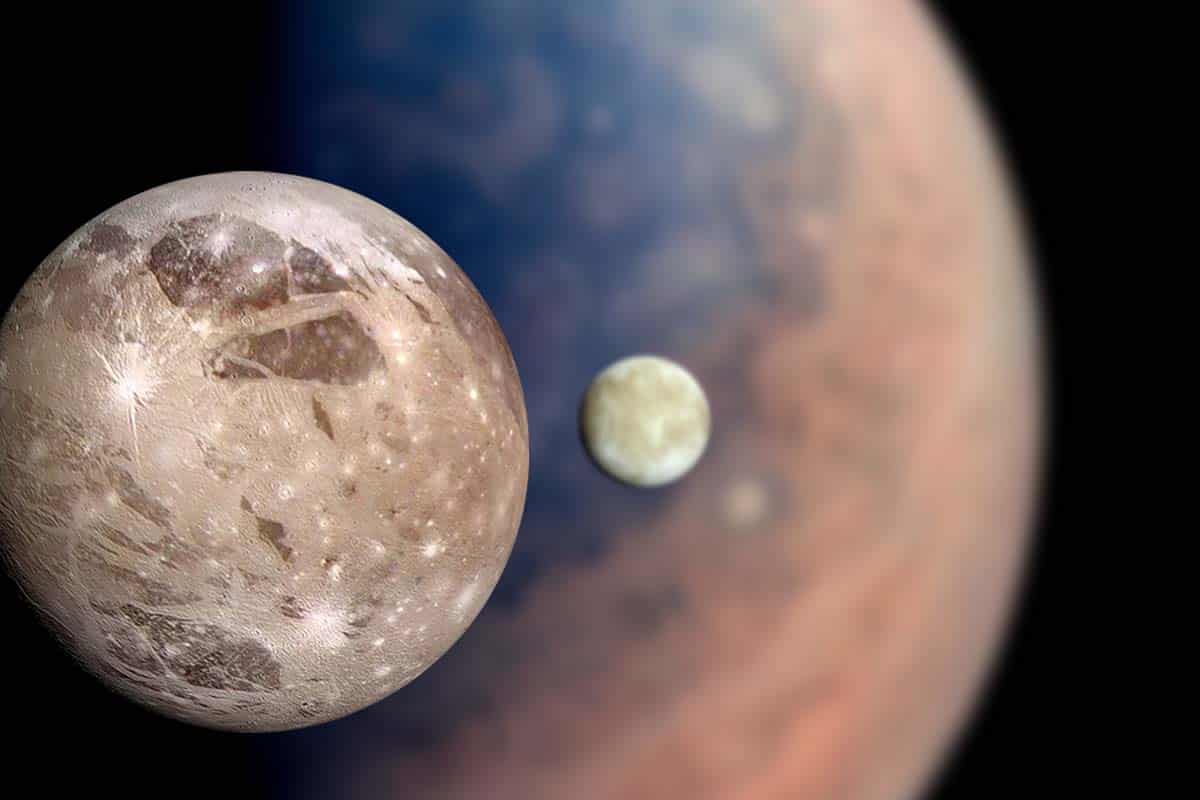 Takto vyzerajú mesiace Jupitera zo vzdialenosti 600-miliónov km