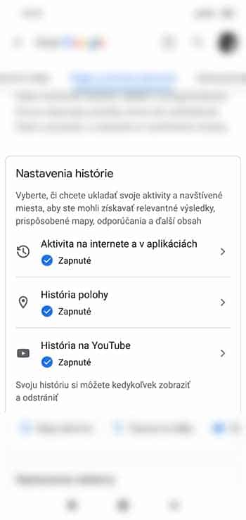 Ako vymazať históriu Google máp
