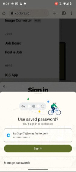 chrome rýchle zadanie hesla