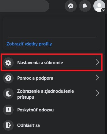 facebook nastavenia 1