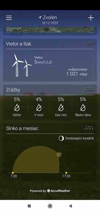 Ako si nastaviť automatické upozornenia v prípade dažďa
