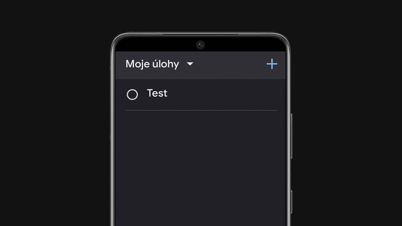 google úlohy widget