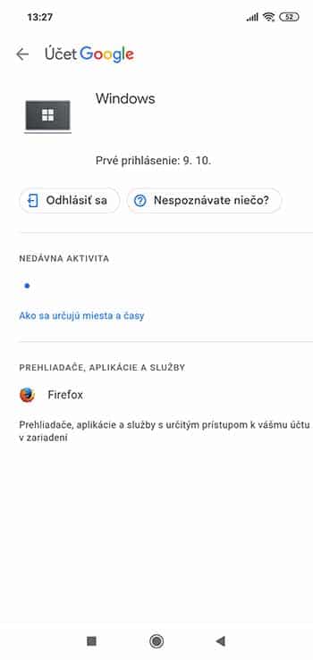 Ako zistiť, aké zariadenia máte prepojené s Google účtom?