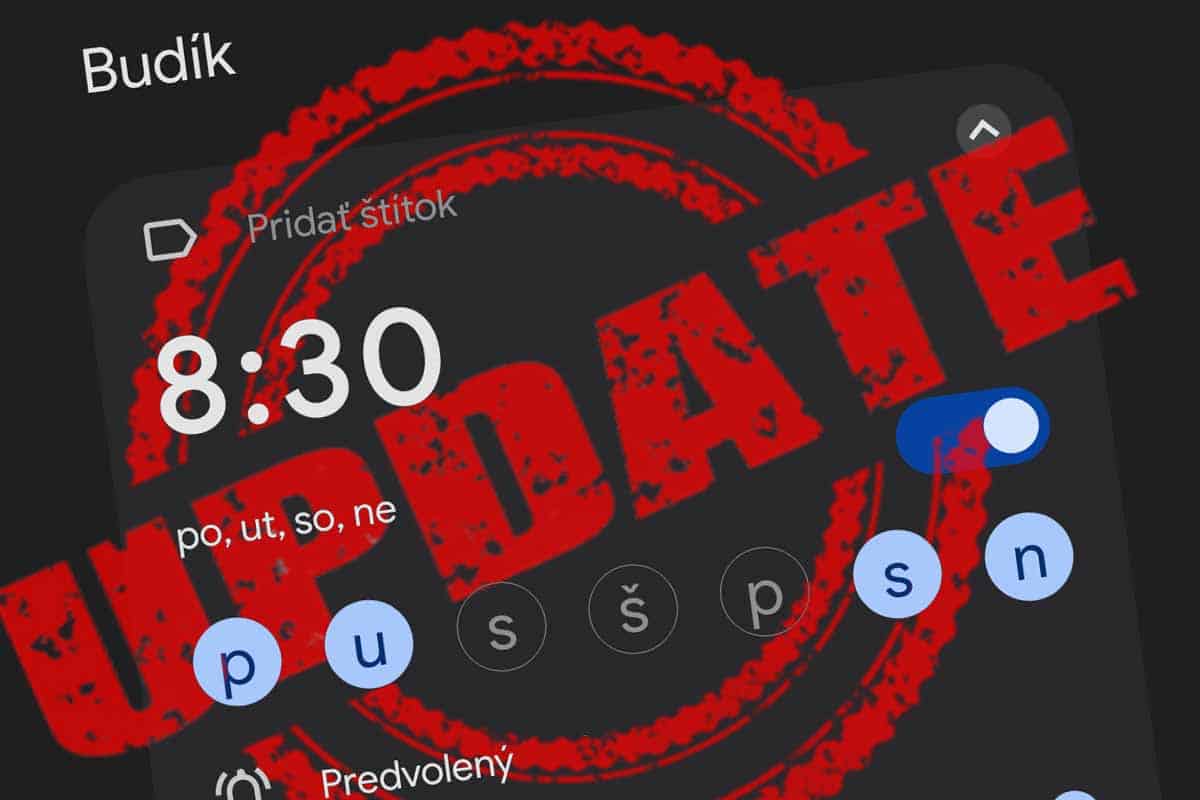Google hodiny už čoskoro dostanú užitočnú aktualizáciu