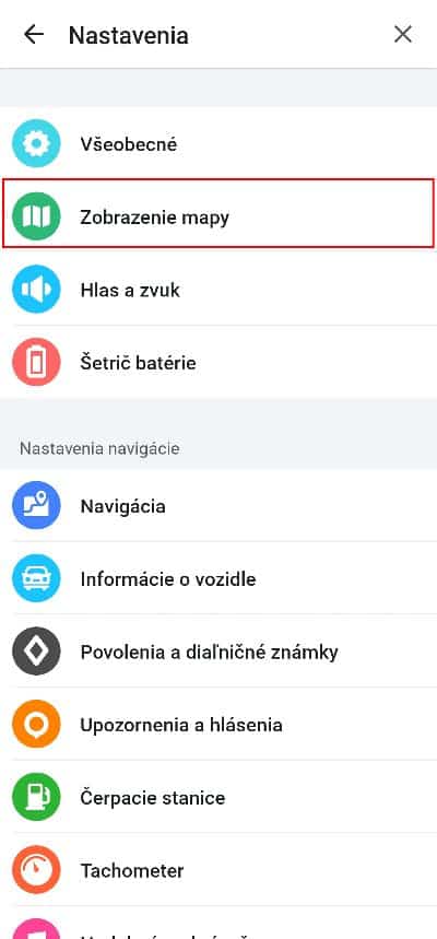 upozornenie na prekrocenie rychlosti Waze_1