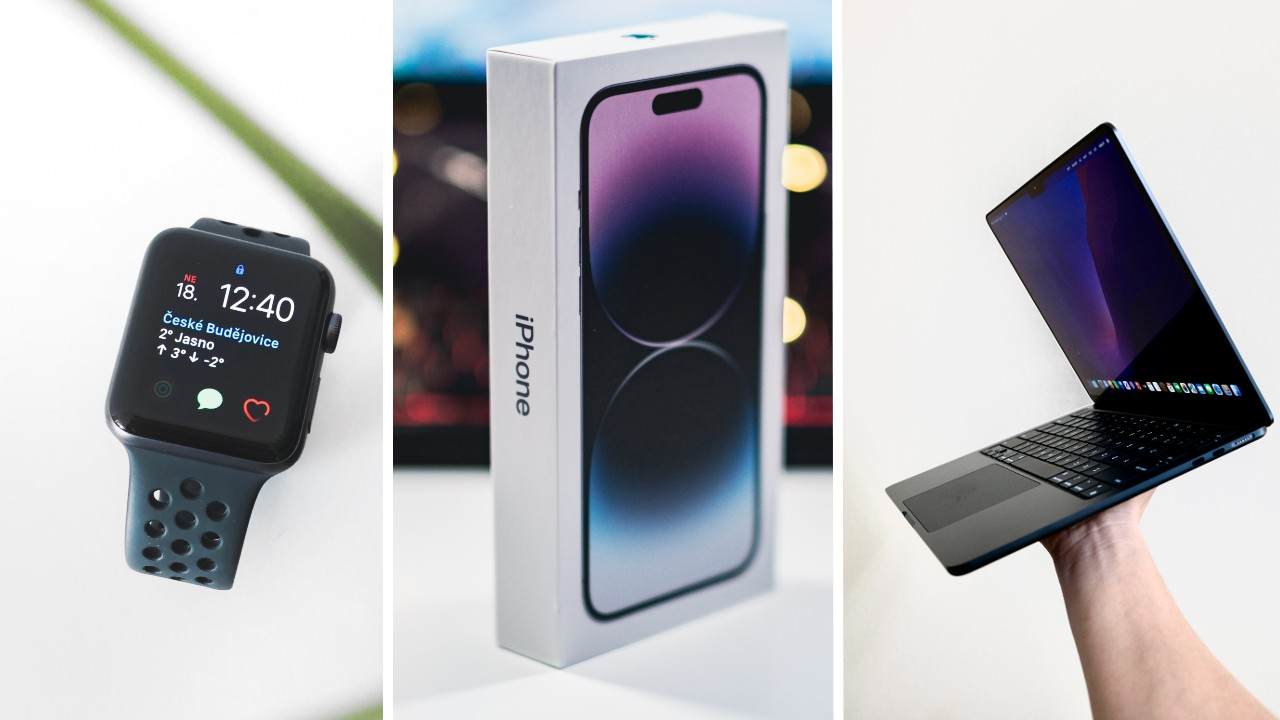 Apple a jeho tri naj